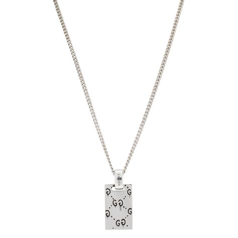 gucci ghost mens|Gucci ghost necklace.